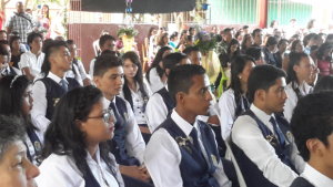 La Inmaculada students in Nicaragua