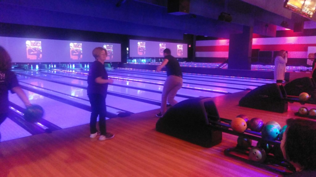 Cabrini Mission 2019 Bowling Event Attendees bowling