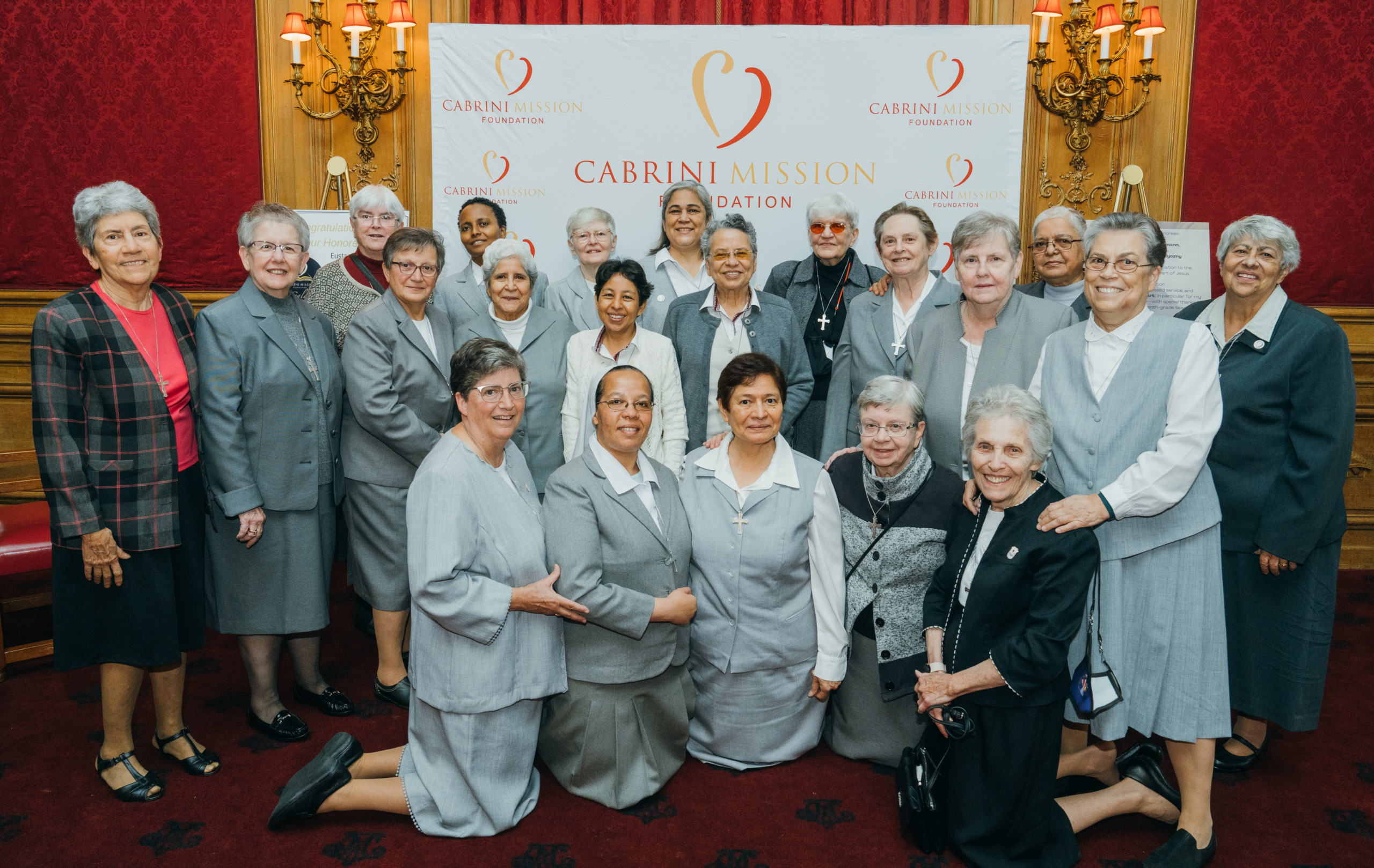 Cabrini Mission Foundation Gala attendees