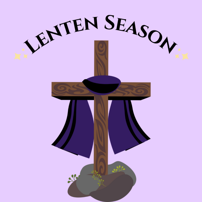 Lenten season cross